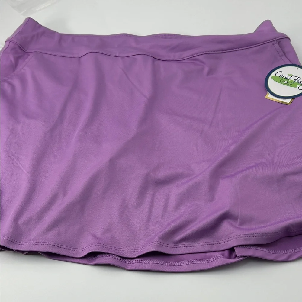 Coral Bay Lavender Mini Skirt
